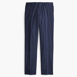 JCrew $98 Ludlow Slim-fit unstructured suit pant stretch cotton 32 34 Navy H4145